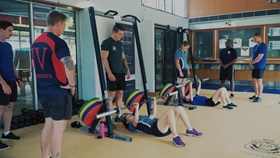 Weight lifting for recovery 
